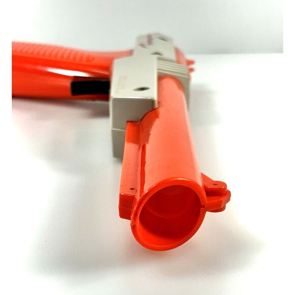 Authentic 1985 Nintendo Zapper Orange Wired Light Gun NES-005 Tested - Picture 12 of 14